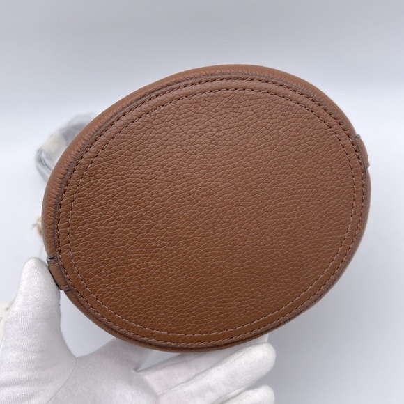 Tory Burch Leather Blake Bucket Bag Cortado - Picture 5 of 12